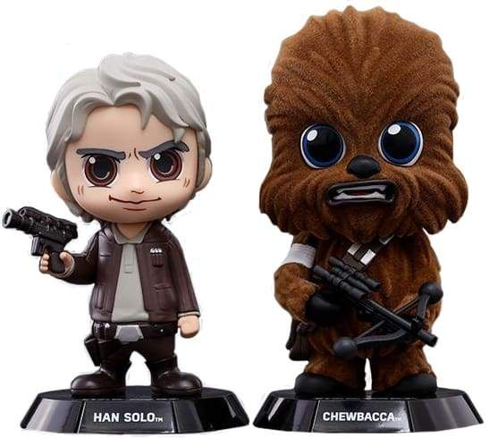 Image Star Wars - Han Solo & Chewbacca Episode VII The Force Awakens Cosbaby Set