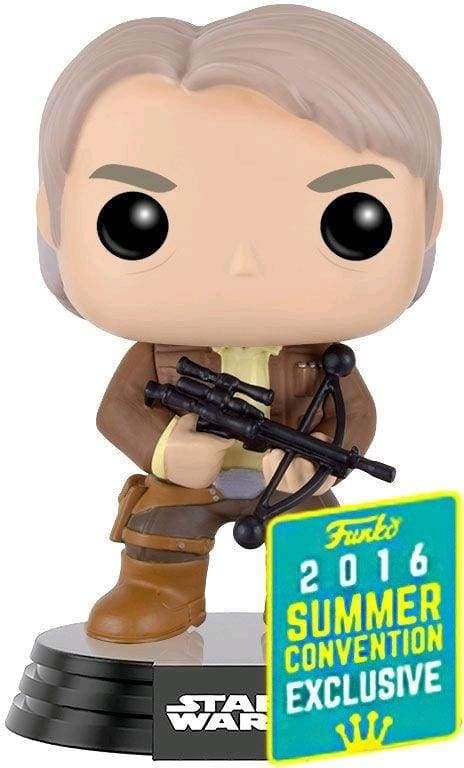Image Star Wars - Han Solo w/Bowcaster Ep 7 Pop! SD16 RS