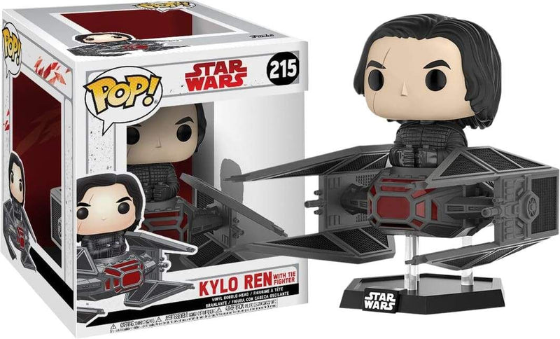 Image Star Wars - Kylo Ren TIE Fighter Ep8 Pop! Dlx