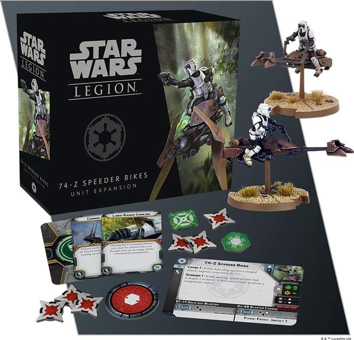 Image Star Wars Legion: 74-Z Speeder Bikes