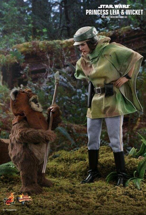 Image Star Wars - Leia & Wicket Return of the Jedi 1:6 Scale Acton Figure