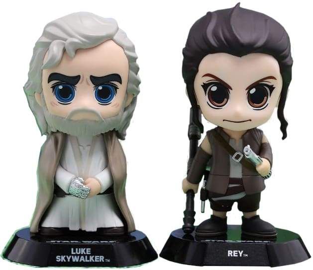 Image Star Wars - Luke & Rey Episode VII The Force Awakens Cosbaby Set