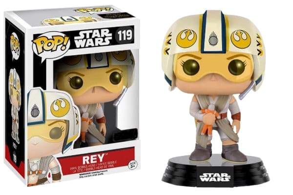 Image Star Wars - Rey w/X-Wing Helmet Ep 7 Pop! !E RS