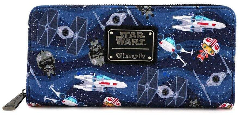 Image Star Wars - X-Wing / TIE Fighter Zip-Around Wallet