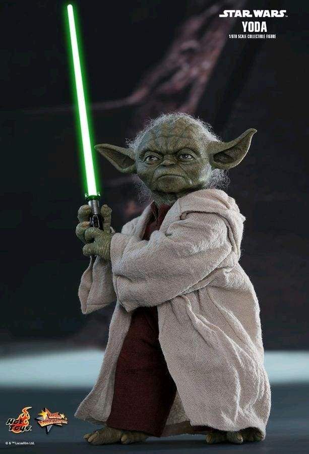 Image Star Wars - Yoda Episode II Attack of the Clones 1:6 Scale Action Figure