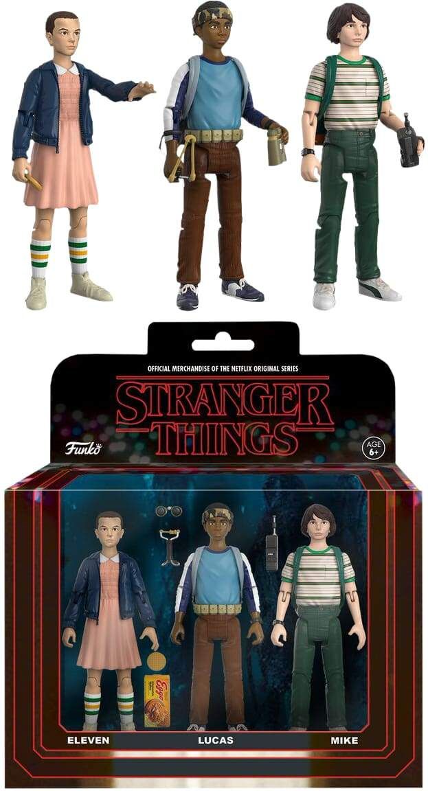 Image Stranger Things - Action Figure 3Pk #1