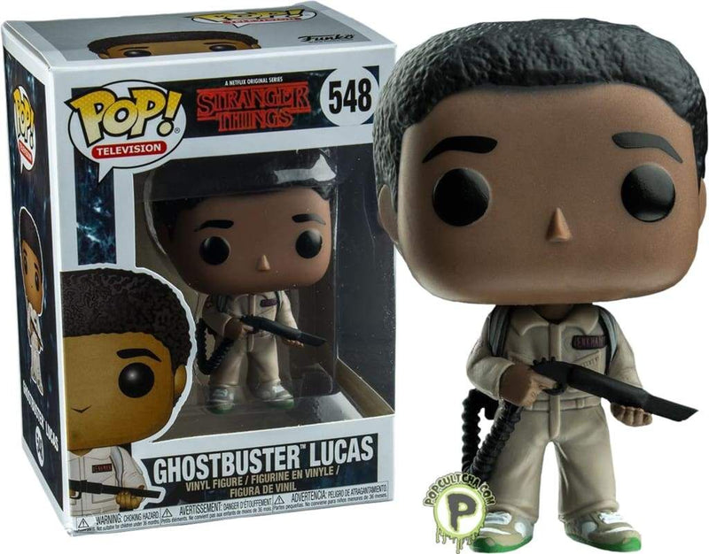 Image Stranger Things - Lucas Ghostbuster Pop!