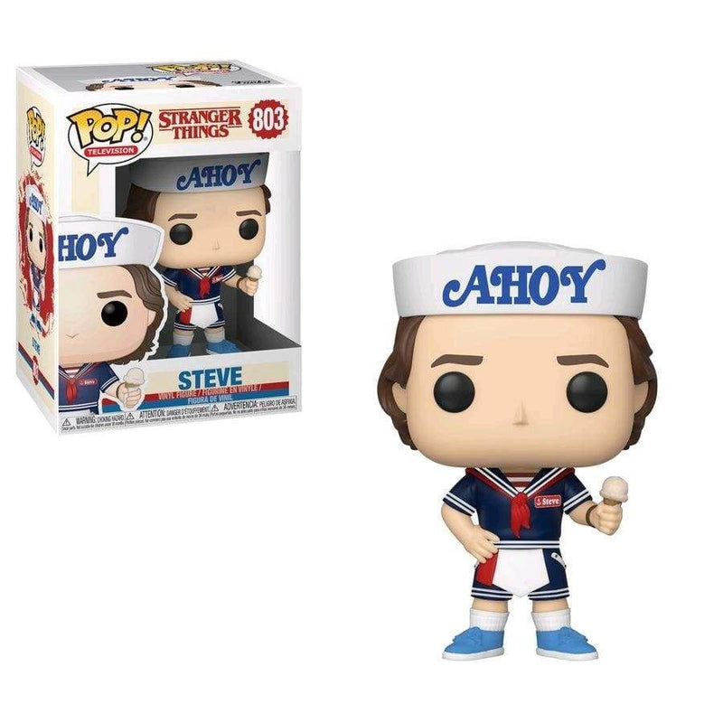 Image Stranger Things - Steve with Hat & Ice Cream Pop! Vinyl