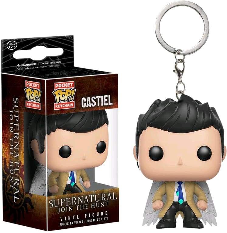 Image Supernatural - Castiel w/Wings Pop! Keychain !E RS