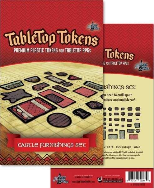 Image Tabletop Tokens - Castle Furniture Set