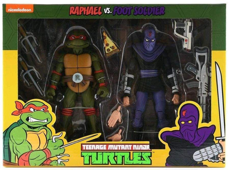 Image Teenage Mutant Ninja Turtles - Raphael vs Foot Soldier Action Figure 2-pack