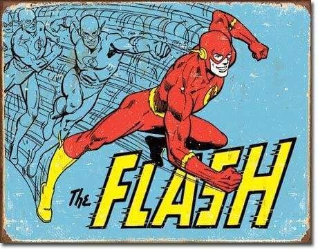 Image The Flash - Retro Tin Sign