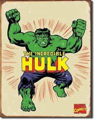 Image The Incredible Hulk - Retro Tin Sign