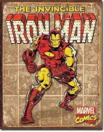 Image The Invincible Iron Man - Retro Tin Sign