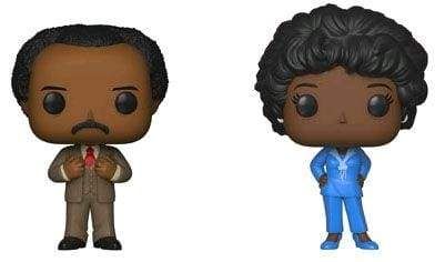 Image The Jeffersons - George & Louise US Exclusive Pop! Vinyl 2-pack [RS]