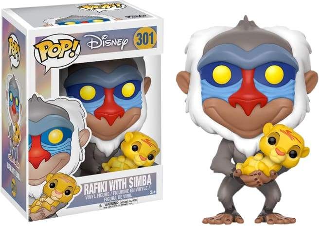 Image The Lion King - Rafiki with Simba Pop!
