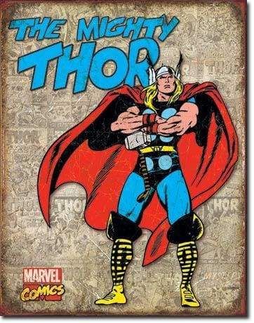 Image The Mighty Thor - Retro Tin Sign