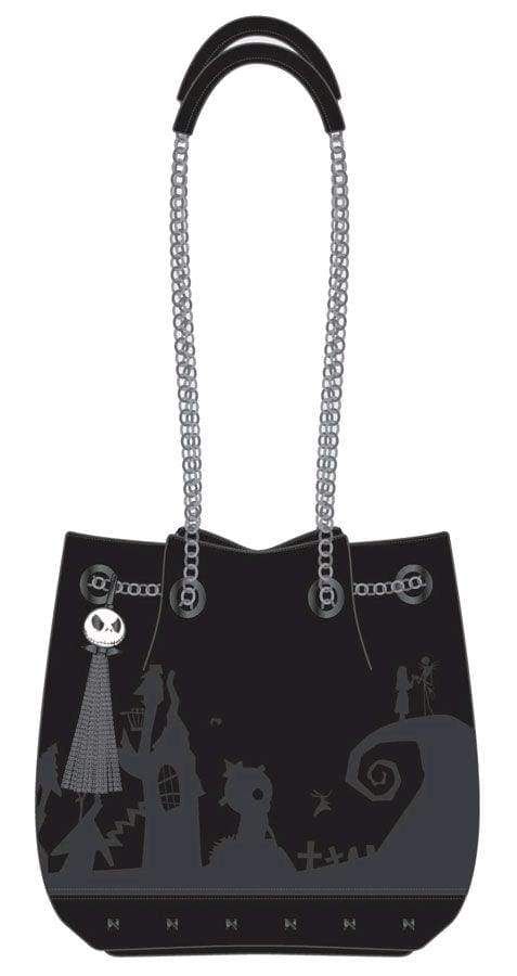 Image The Nightmare Before Christmas - Black Bucket Bag with Tassel
