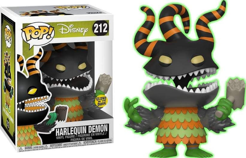 Image The Nightmare Before Christmas - Harlequin Demon Glow US Exclusive Pop! Vinyl [RS]