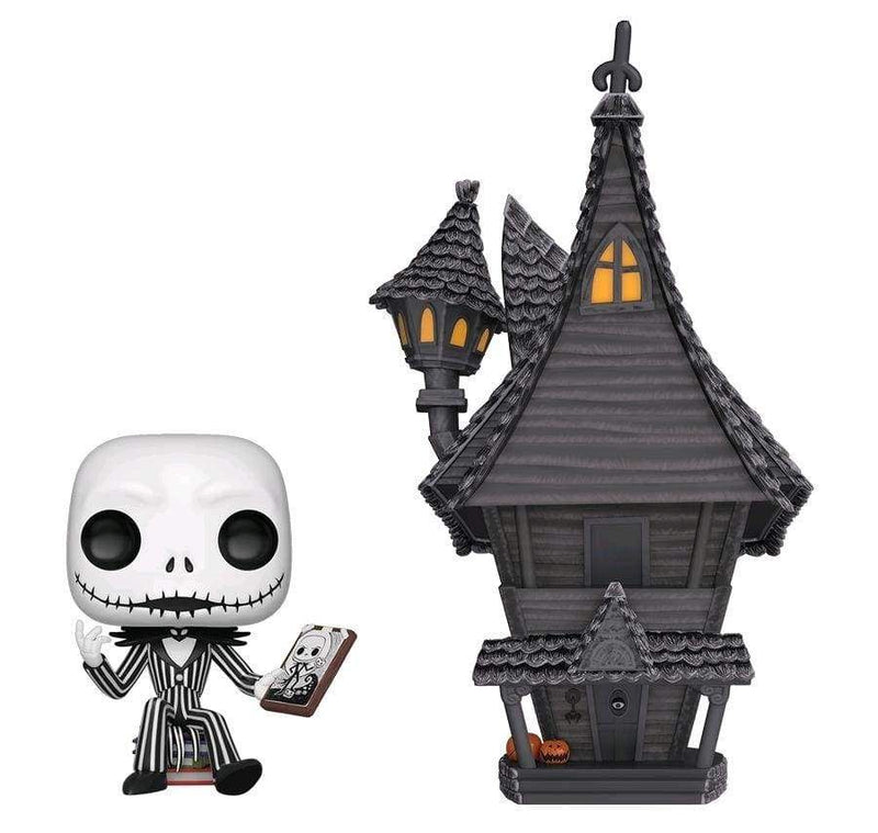 Image The Nightmare Before Christmas - Jack Skellington with Jack's House Pop! Town Vinyl Figure