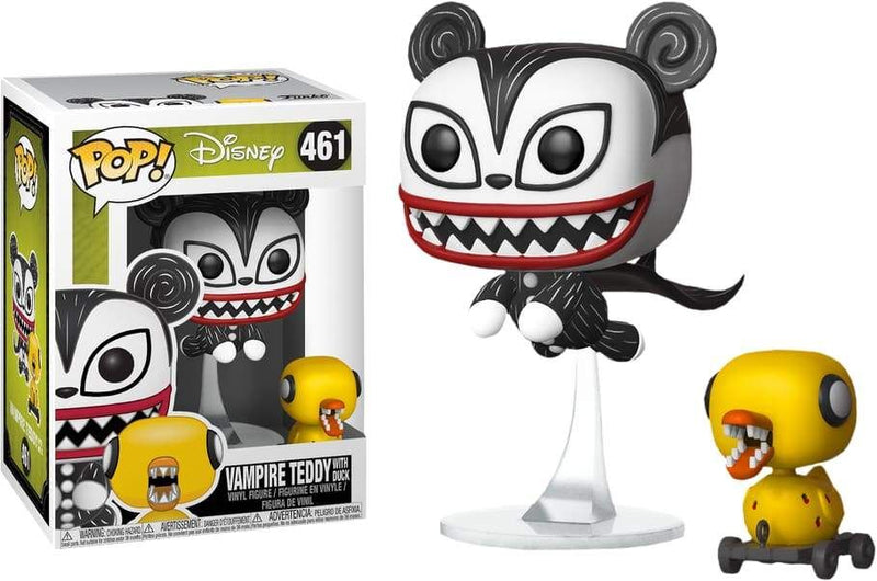Image The Nightmare Before Christmas - Vampire Teddy w/Undead Duck Pop!