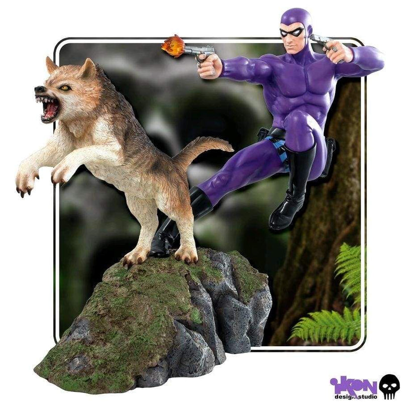 Image The Phantom - Phantom and Devil Purple Suit Statue
