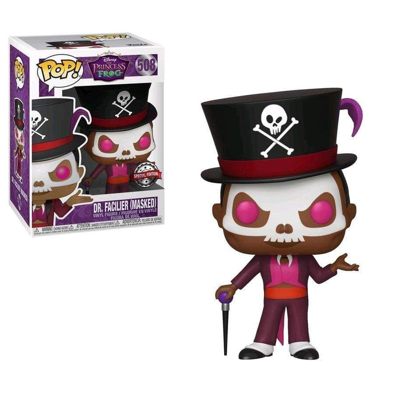Image The Princess and the Frog - Dr. Facilier with Mask (Chance of Chase) US Exclusive Pop! Vinyl [RS]