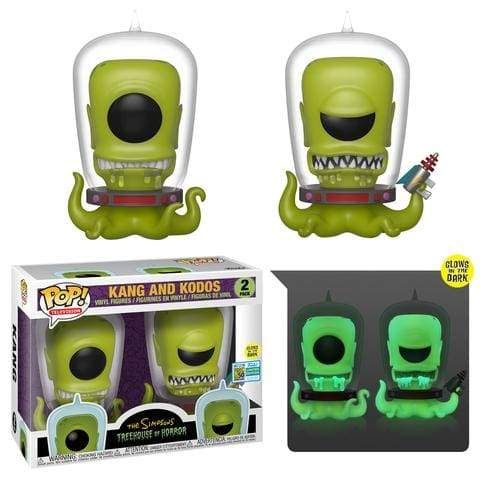 Image The Simpsons - Kang & Kodos (Glow in the Dark) Pop! 2 Pack SD19 RS
