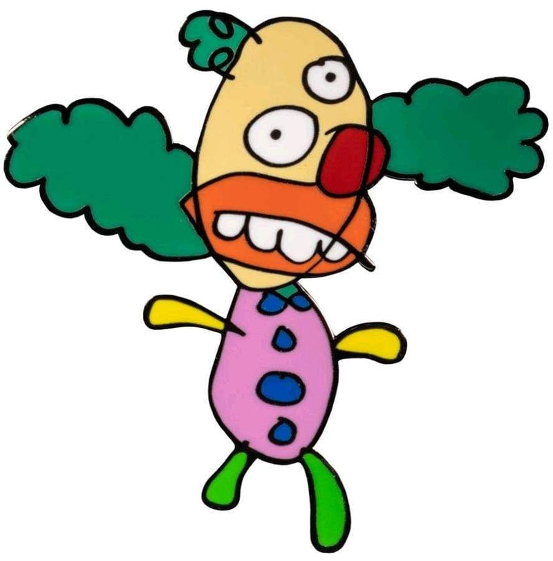 Image The Simpsons - Krusty the Clown Sketch Enamel Pin