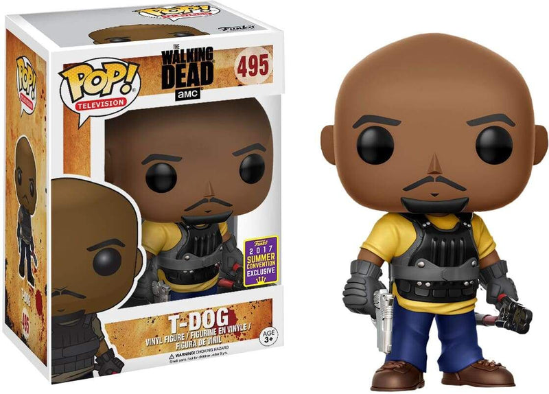 Image The Walking Dead - T-Dog SDCC 2017 US Exclusive Pop! Vinyl [RS]