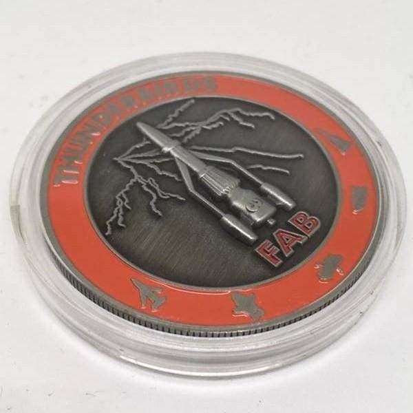 Image Thunderbirds - Limited Edition Challenge Coin (Red)