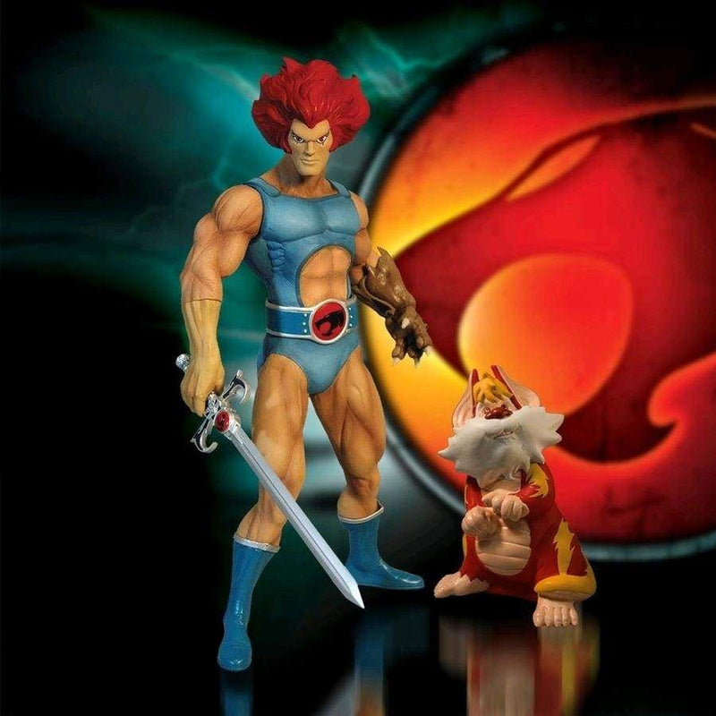 Image Thundercats - Lion-O with Snarf Mega Scale Figure
