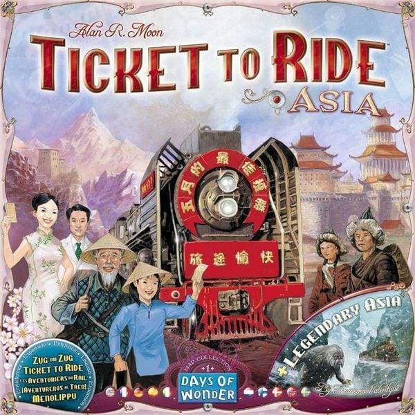 Image Ticket to Ride Asia & Legendary Asia
