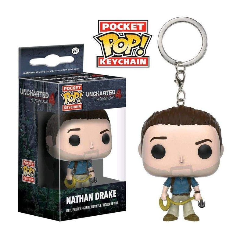 Image Uncharted - Nathan Drake Pop! Keychain