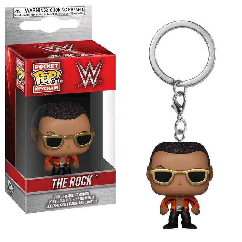 Image WWE - The Rock Pocket Pop! Keychain [RS]