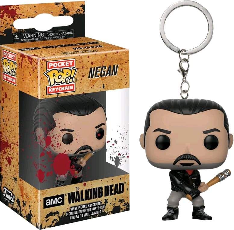 Image Walking Dead - Negan BS Pop! Keychain