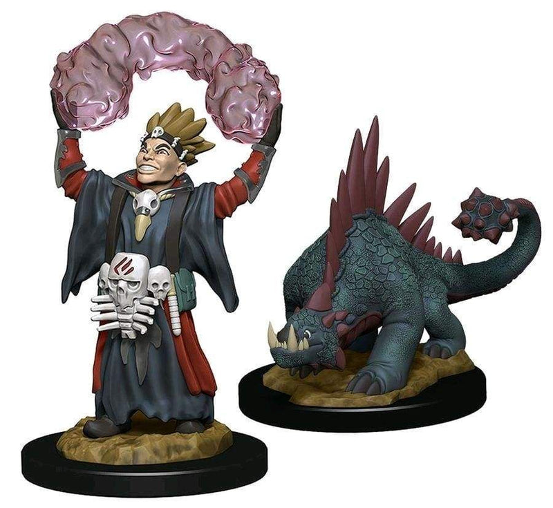Image Wardlings - Boy Warlock & Lizard Pre-Painted