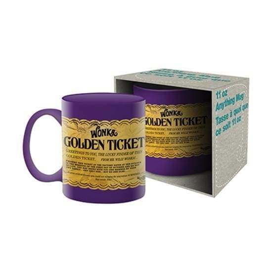 Image Willy Wonka - Golden Ticket Coffee Mug