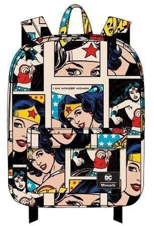 Image Wonder Woman - Comic Strip Print Backpack