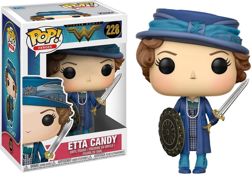 Image Wonder Woman Movie - Etta With Sword & Shield Pop!