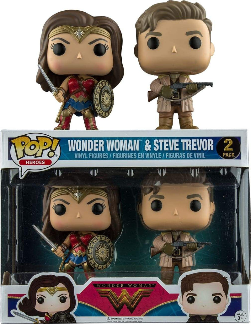 Image Wonder Woman Movie - WW & Steve Pop! 2Pk
