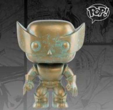Image X-Men - Wolverine Marvel 80th Anniversary Patina US Exclusive Pop! Vinyl [RS]