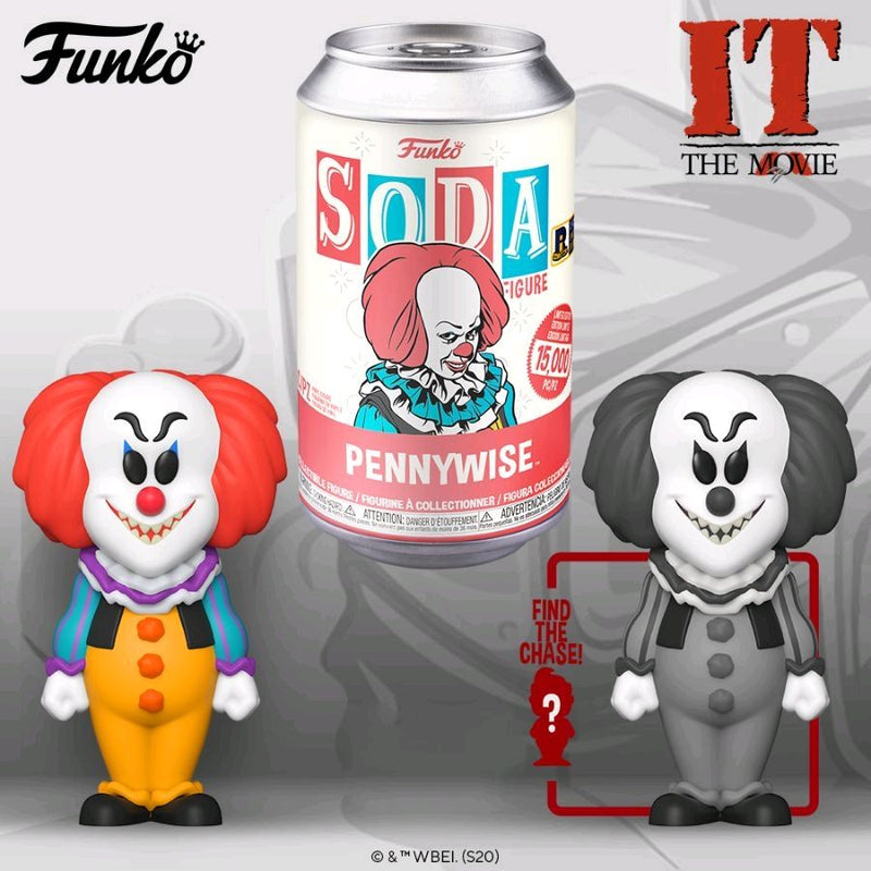 It (1990) - Pennywise (Chance of Chase) US Exclusive Vinyl SODA Figure