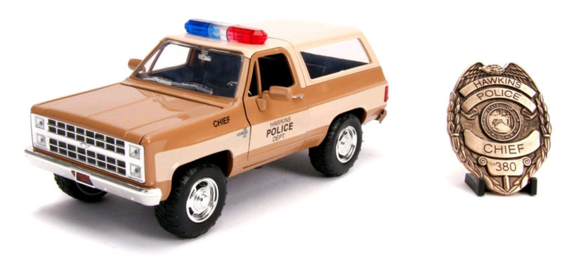 Stranger Things - 1980 Chevy K5 Blazer 1:24 Hollywood Ride