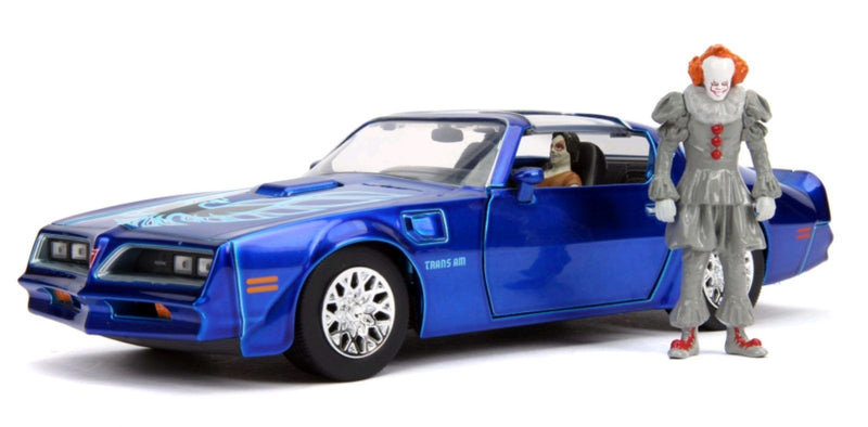 It - 1977 Pontiac Firebird 1:24 with Figure Hollywood Ride