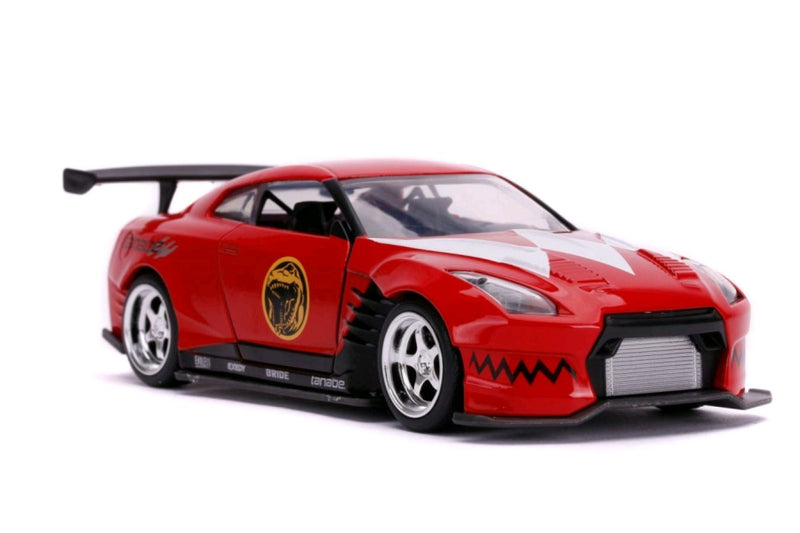 Power Rangers - '09 Nissan GT-R Red 1:32 Scale Hollywood Ride