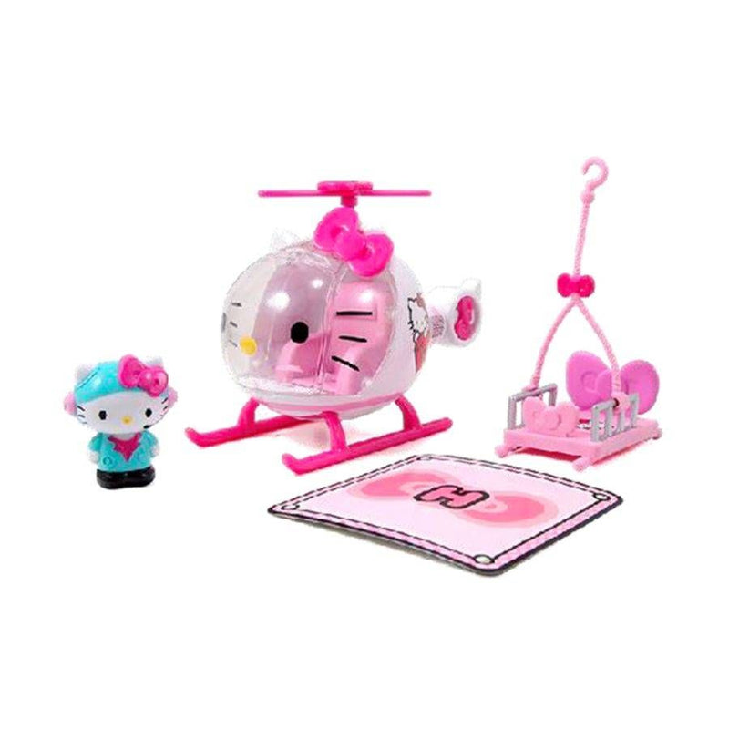 Hello Kitty - 7 Helicopter Playset