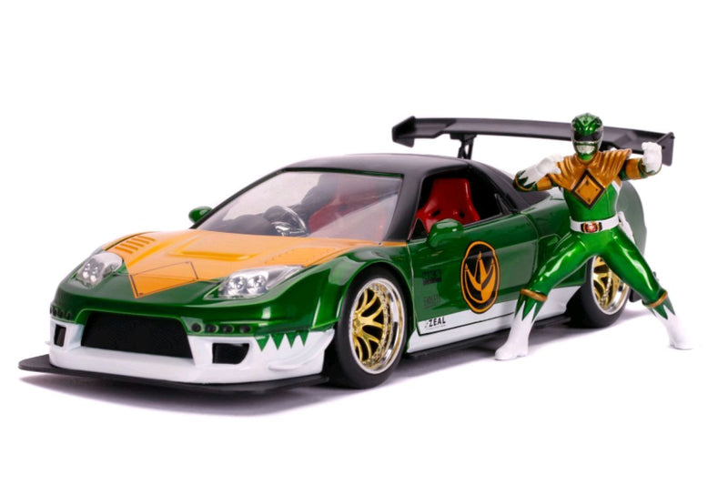 Power Rangers - '02 Honda NSX Green 1:24 Scale Hollywood Ride