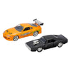 Fast & Furious - Dons Charger & Brians Supra 1:32 Scale Diecast Hollywood Ride Twin Pack