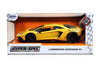 Hyperspec - 2017 Lamborghini Aventador Yellow 1:24 Scale